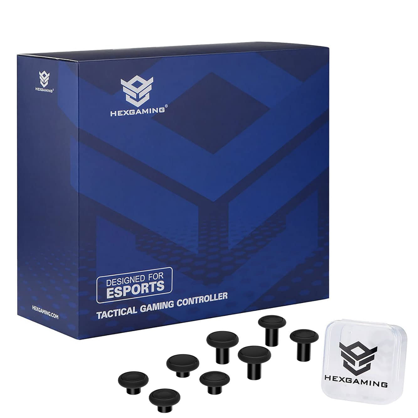 HEX Rival Controller 2 Paddle & Interchangeable Thumbsticks & Fast Shoot for Customized PS5 Controller FPS Gamepad